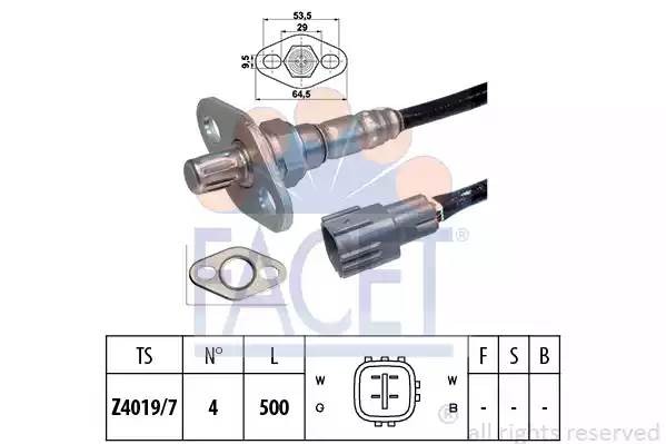 Лямбда-зонд 107380 FACET