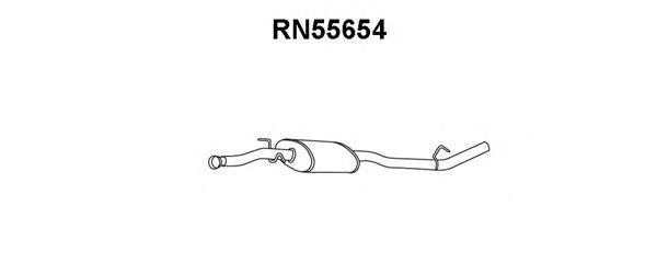 Предглушитель выхлопных газов RN55654 VENEPORTE