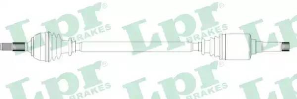 Приводной вал DS16176 LPR