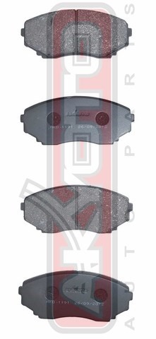 Колодки тормозные дисковые AKD-1191 AKYOTO