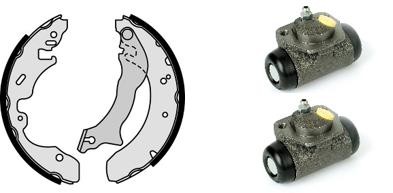 Комплект тормозных колодок H 24 040 BREMBO