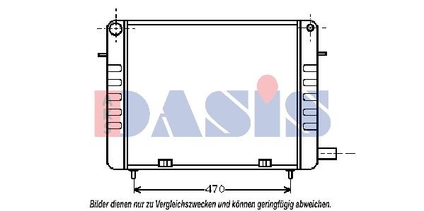 Конденсатор, кондиционер 562570N AKS DASIS