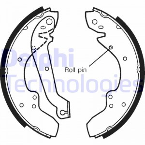 Комплект тормозных колодок LS1245 DELPHI