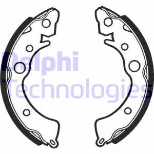 Комплект тормозных колодок LS1288 DELPHI