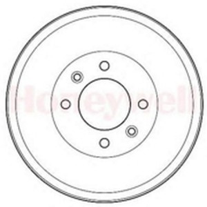 Тормозной барабан 329150B BENDIX JURID