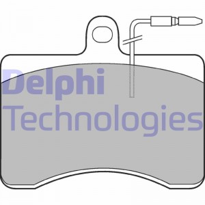 Комплект тормозных колодок, диско LP210 DELPHI