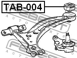 Сайлентблок TAB-004 FEBEST