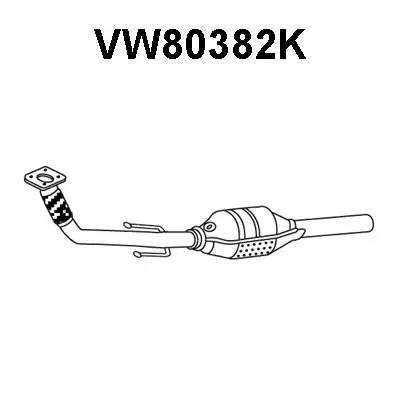 Катализатор VW80382K VENEPORTE