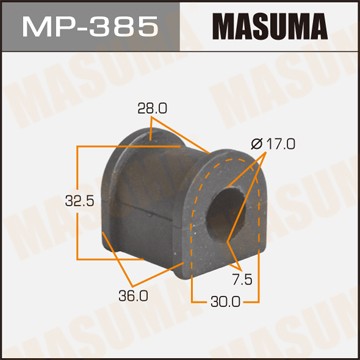Втулка стабилизатора MP385 MASUMA