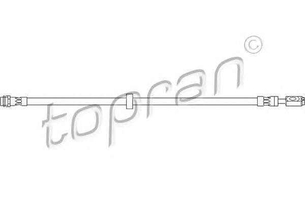 Шланг тормозной 108 913 HANS PRIES