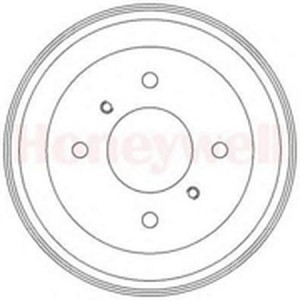 Тормозной барабан 329266B BENDIX JURID