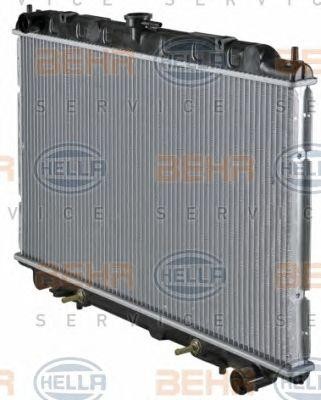 Радиатор, охлаждение двигател 8MK 376 724-691 HELLA