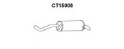 Глушитель выхлопных газов конечный CT15008 VENEPORTE