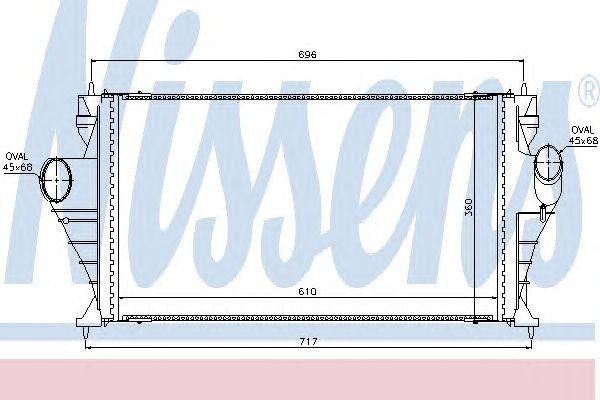 Интеркулер 96764 NISSENS
