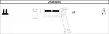 Ккомплект проводов зажигания J5383035 H B JAKOPARTS NIPPARTS