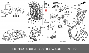 Деталь 38310SWAG01 HONDA