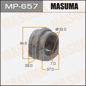 Втулка стабилизатора MP657 MASUMA