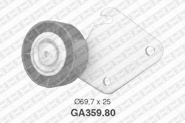 Паразитный / ведущий ролик, поликлиновой ремень GA359.80 NTN SNR
