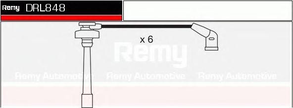 Ккомплект проводов зажигания DRL848 DELCO REMY