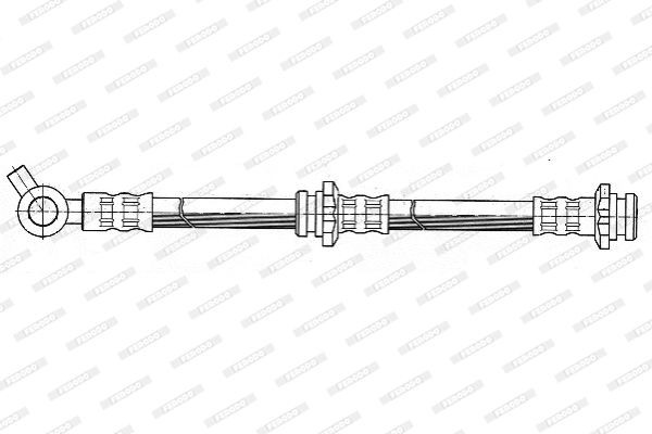 Тормозной шланг FHY2405 FERODO