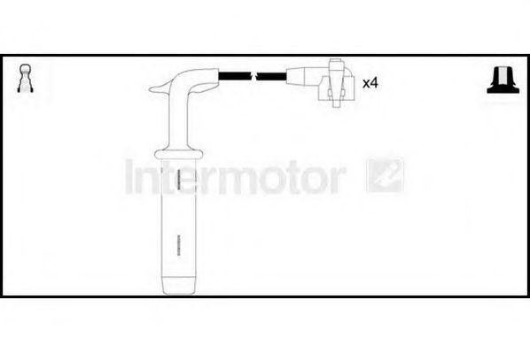 Ккомплект проводов зажигания 83005 STANDARD