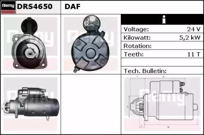 Стартер DRS4650 DELCO REMY