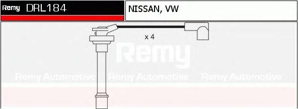 Ккомплект проводов зажигания DRL184 DELCO REMY