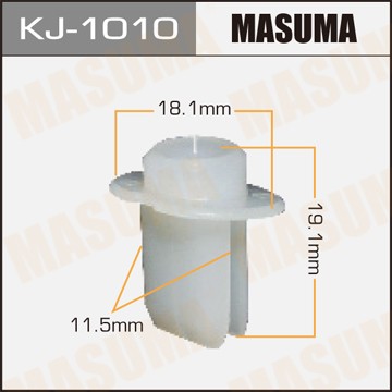 Клипса крепежная KJ1010 MASUMA
