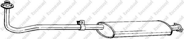 Предглушитель выхлопных газов 282673 BOSAL