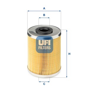 Топливный фильтр 26.687.00 UFI