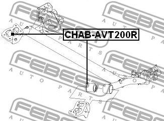 Сайлентблок CHAB-AVT200R FEBEST