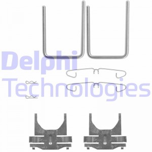 Комплектующие, колодки дискового тормоза LX0014 DELPHI