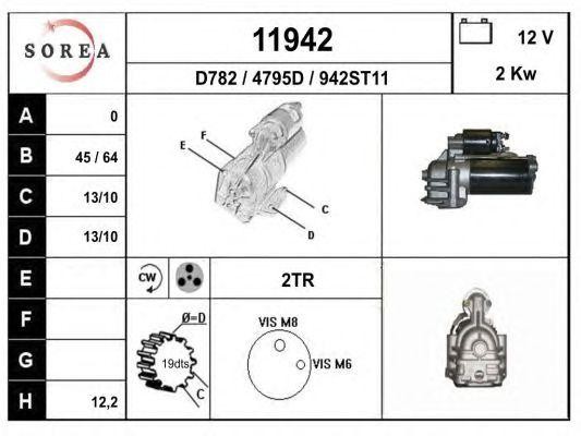 Стартер 11942 EAI