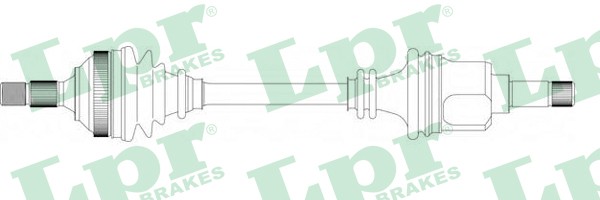 Приводной вал DS38046 LPR