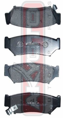 Колодки тормозные дисковые AKD-9301 AKYOTO