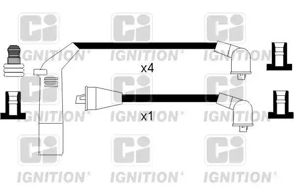Ккомплект проводов зажигания XC807 QUINTON HAZELL
