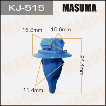 Клипса крепежная KJ515 MASUMA