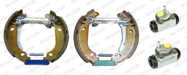 Комплект тормозных колодок FMK163 FERODO