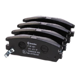 Комплект тормозных колодок, диско P59021 BREMBO