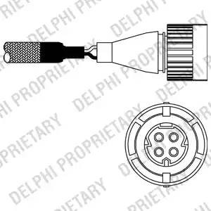Лямбда-зонд ES10254-12B1 DELPHI