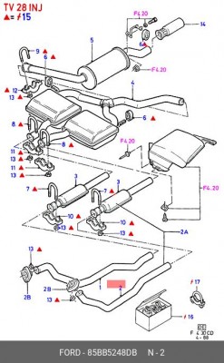 Деталь 85BB5248DB FORD