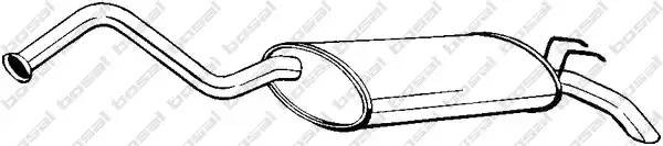 Глушитель выхлопных газов конечный 278-313 BOSAL