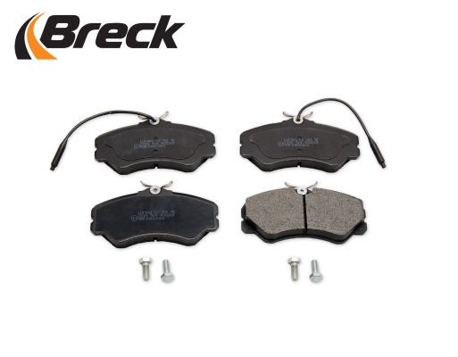 Комплект тормозных колодок, диско 21205 00 703 10 BRECK