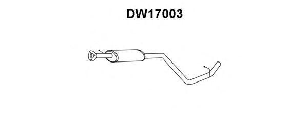 Предглушитель выхлопных газов DW17003 VENEPORTE