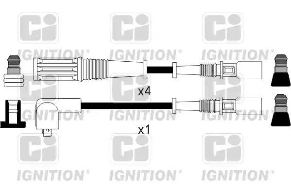 Ккомплект проводов зажигания XC535 QUINTON HAZELL