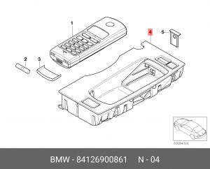 Деталь 84 12 6 900 861 BMW