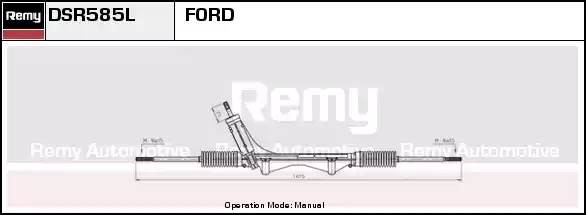 Рулевой механизм DSR585L DELCO REMY