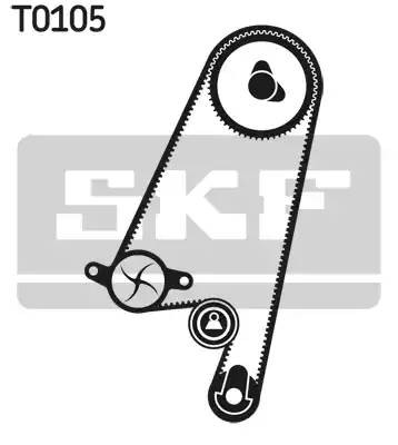 Комплект ремня ГРМ VKMA05402 SKF