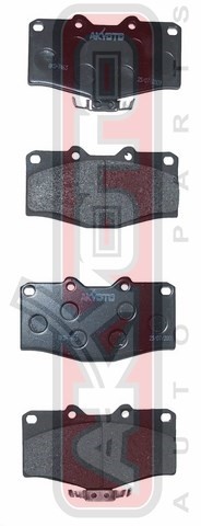 Колодки тормозные дисковые AKD-7463 AKYOTO