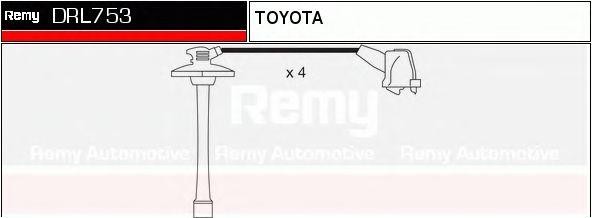 Ккомплект проводов зажигания DRL753 DELCO REMY